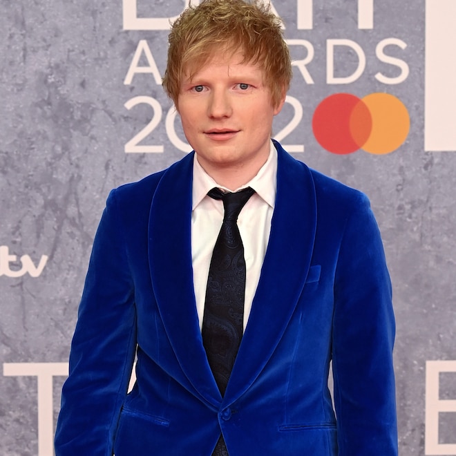 Shirtless Ed Sheeran Gives Rare Look at His Full Rainbow Chest Tattoos